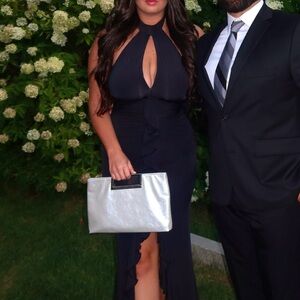 Oh Polly Black High Low Dress